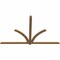 Ekena Millwork Redmond Smooth Timber Gable Bracket, Western Red Cedar, 96"W x 60"H x 1 1/2"D x 3 1/2"F, 15/12 Pitch GBW096X60X0204RED00SWR - alternate 5